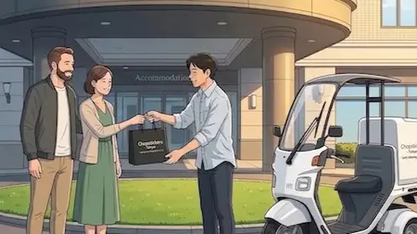 Sunrise Delivery Illustration