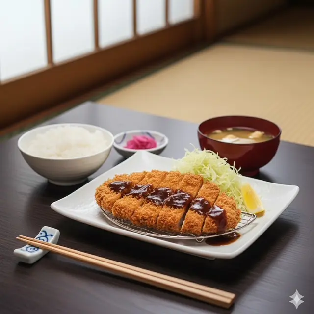 Tonkatsu Crispy Pork Cutlet